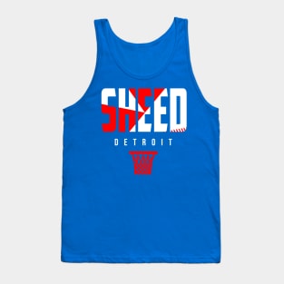 Sheed Detroit Basketball Tank Top